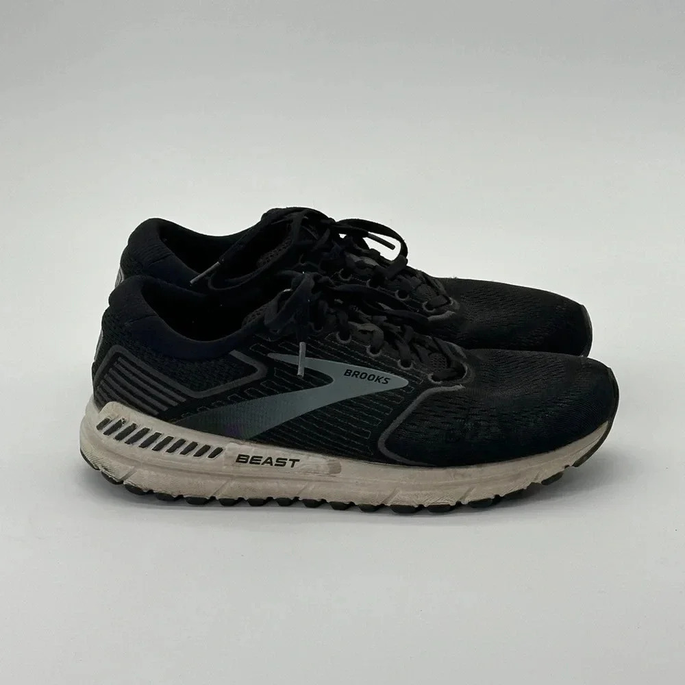 Brooks Men's‎ Sneakers Beast 20 (Black/Ebony/Grey - Size: 9.5 )